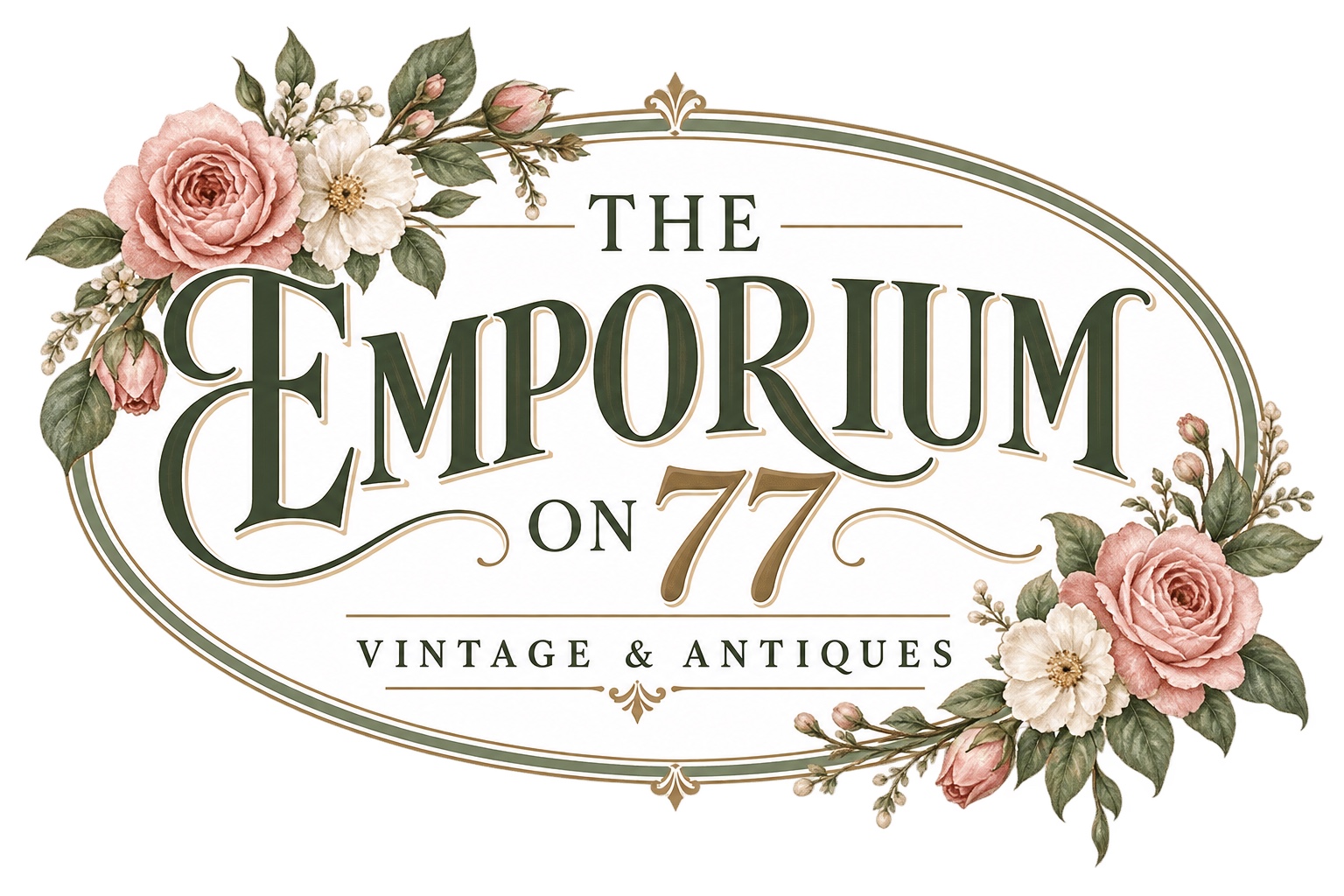 The Emporium on 77 Vintage & Antiques logo